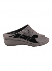 Slip On Wedge Sandals Patent Black reviews Slip On Wedge Sandals Patent Black