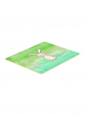 Bunny Rabbit Kitchen Mat Multicolour 18 x 18inch