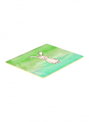 Bunny Rabbit Kitchen Mat Multicolour 18 x 18inch