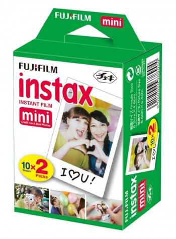 Instant Film With Decorative Stickers For Instax Mini 8 Multicolour
