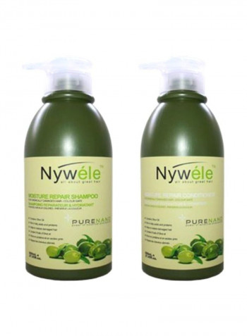 Moisture Repair Shampoo And Conditioner Set 800ml