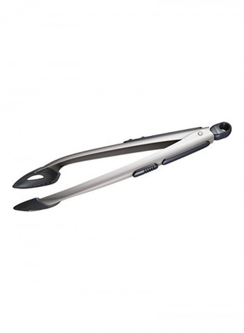 Stainless Steel Tong Silver/Black