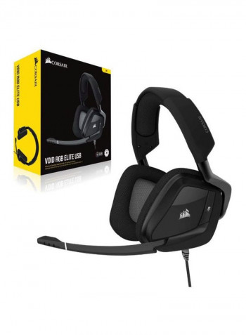 Void RGB Elite USB Wireless Over-Ear Gaming Headset With Mic Carbon