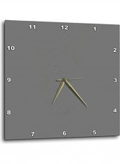Decorative Printed Wall Clock Grey 10x10inch