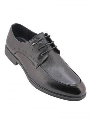 Lace-Up Formal Shoes Black