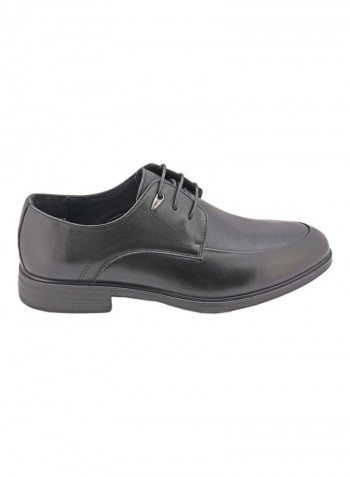 Lace-Up Formal Shoes Black