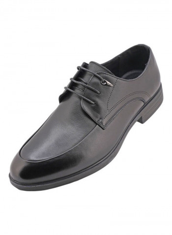 Lace-Up Formal Shoes Black