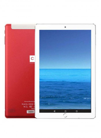 10-Inch Smart Tablet Dual Sim Red, 3GB RAM, 64GB, Wi-Fi, 4G LTE