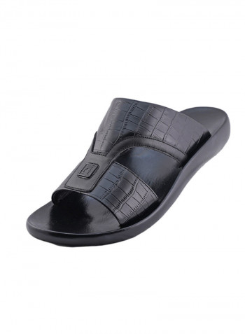 Traditional Arabic Sandals Black