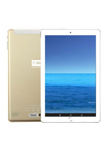 10-Inch Smart Tablet Dual Sim Gold, 3GB RAM, 64GB, Wi-Fi, 4G LTE