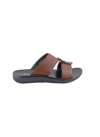 Casual Comfortable Arabic Sandals Brown