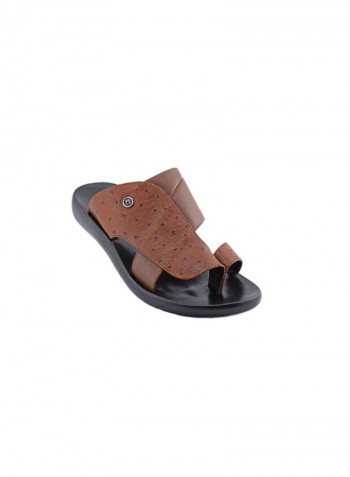 Casual Comfortable Arabic Sandals Brown