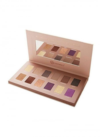 12 Colour Eyeshadow Palette Multicolour
