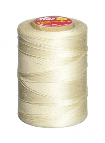 Machine Quilting And Craft Thread Ecru