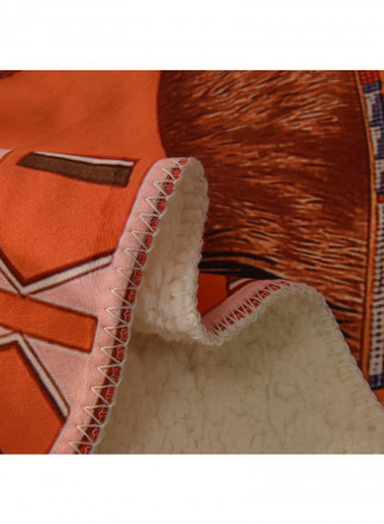 Printed Warm Blanket Multicolour