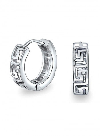 Gold Plated 925 Sterling Silver Huggie Hoop Earrings