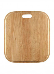 Hardwood Cutting Board Brown 16.75inch