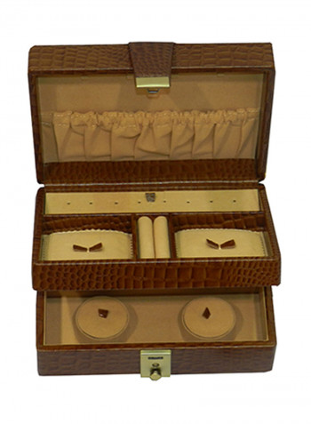 Genuine Leather Designer Jewellery Box