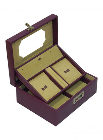 Genuine Leather Designer Jewellery Box