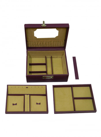 Genuine Leather Designer Jewellery Box