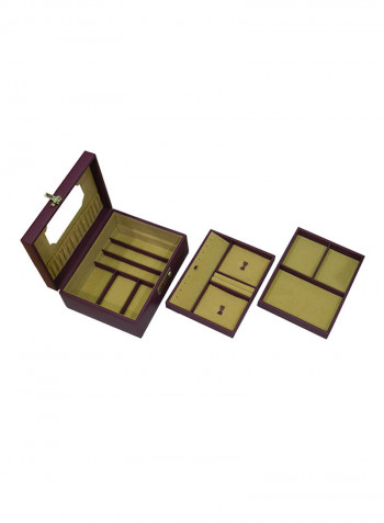Genuine Leather Designer Jewellery Box