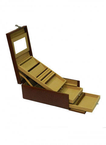 Genuine Leather Designer Jewellery Box