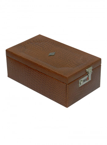 Genuine Leather Designer Jewellery Box
