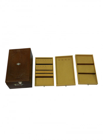 Genuine Leather Designer Jewellery Box
