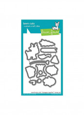 Lawn Cuts Custom Craft Die Grey/Black