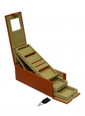 Genuine Leather Designer Jewellery Box reviews Genuine Leather Designer Jewellery Box
