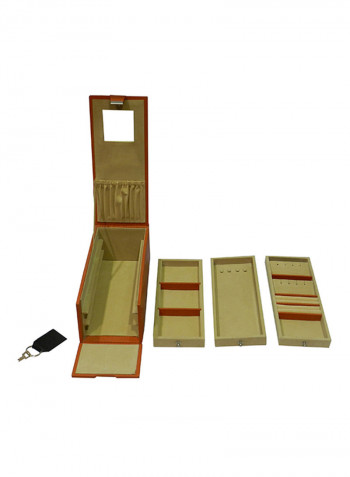 Genuine Leather Designer Jewellery Box