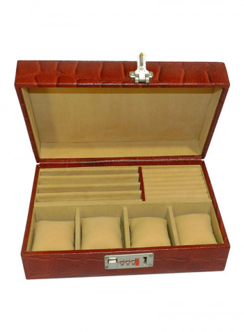 Leather Multipurpose Jewellery Box