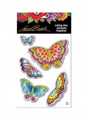 5-Piece Laurel Burch Imagine Butterflies Die Set Multicolour