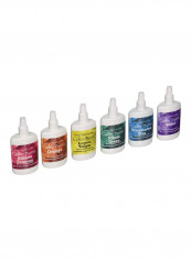 6-Piece Brights Colour Burst Powder Violet/Orange/Lemon Yellow