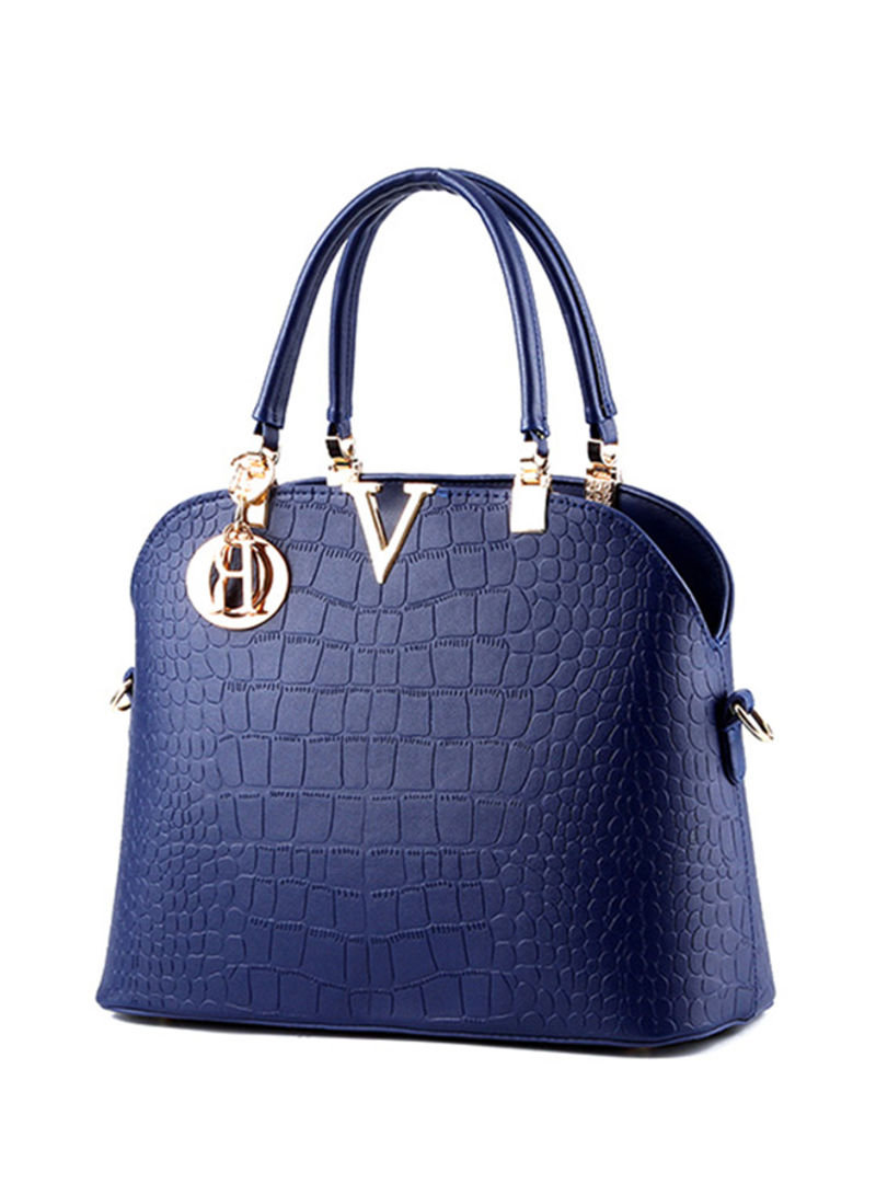 Designer Shoulder Bag Sapphire Blue