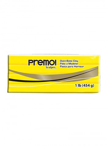 Premo Oven-Bake Art Clay Yellow