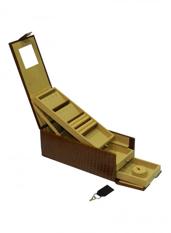 Genuine Leather Designer Jewellery Box