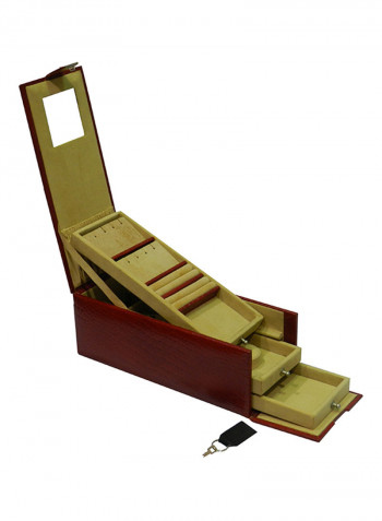 Genuine Leather Designer Jewellery Box
