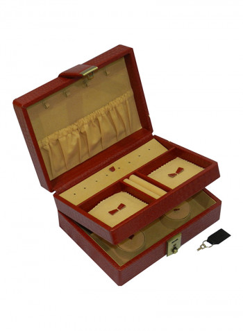 Genuine Leather Designer Jewellery Box