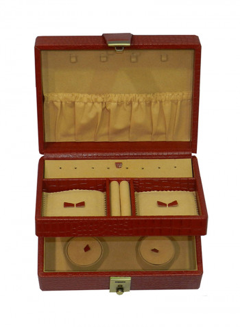 Genuine Leather Designer Jewellery Box