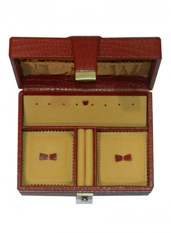 Genuine Leather Designer Jewellery Box