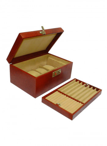 Leather Multipurpose Jewellery Box