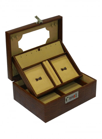 Genuine Leather Designer Jewellery Box