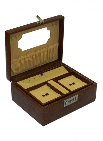 Genuine Leather Designer Jewellery Box