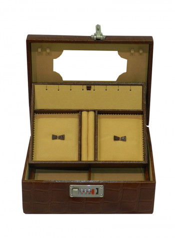 Genuine Leather Designer Jewellery Box
