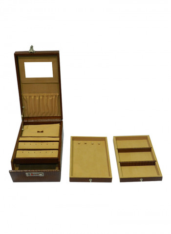 Genuine Leather Designer Jewellery Box
