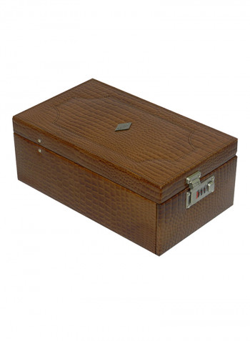 Genuine Leather Designer Jewellery Box