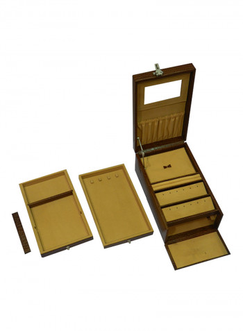 Genuine Leather Designer Jewellery Box