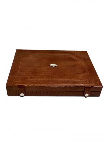 Leather Partition Jewellery Box