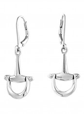 925 Sterling Silver Horsebit Dangle Earrings reviews 925 Sterling Silver Horsebit Dangle Earrings